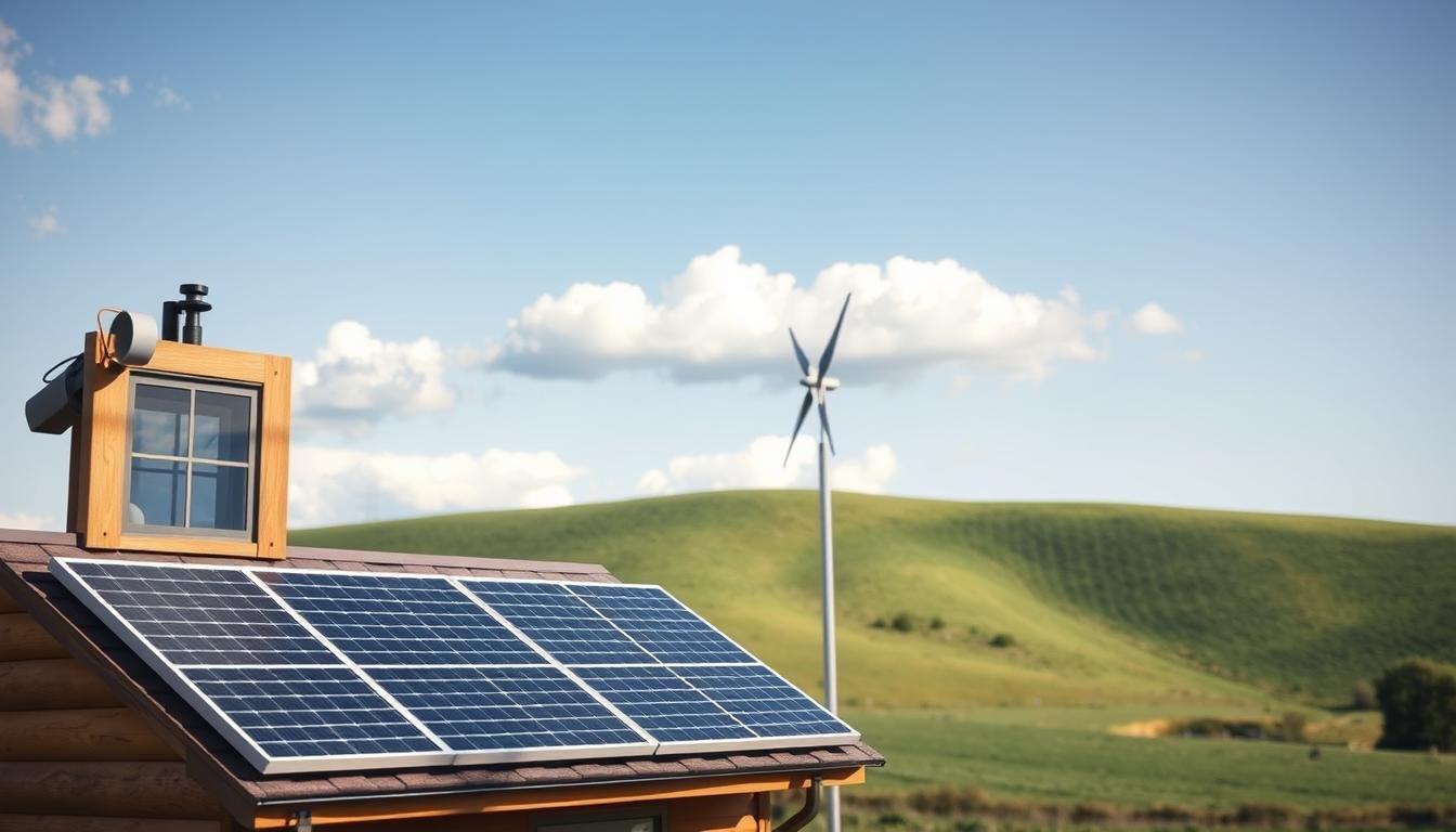 DIY solar panel installation for tiny houses