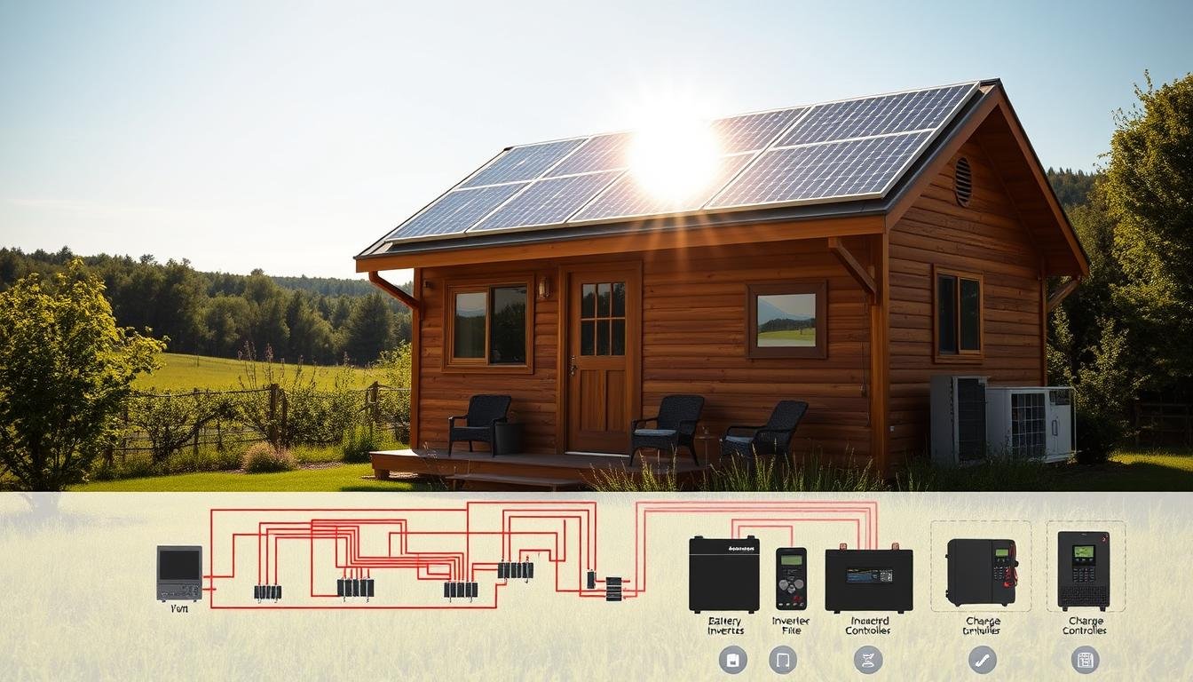 how to wire a tiny house for solar