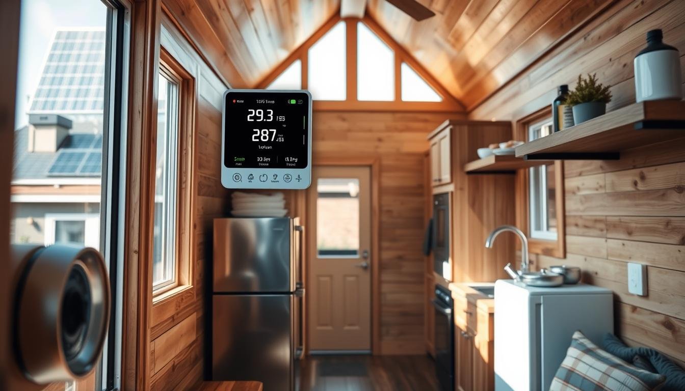 Smart home energy management for tiny houses