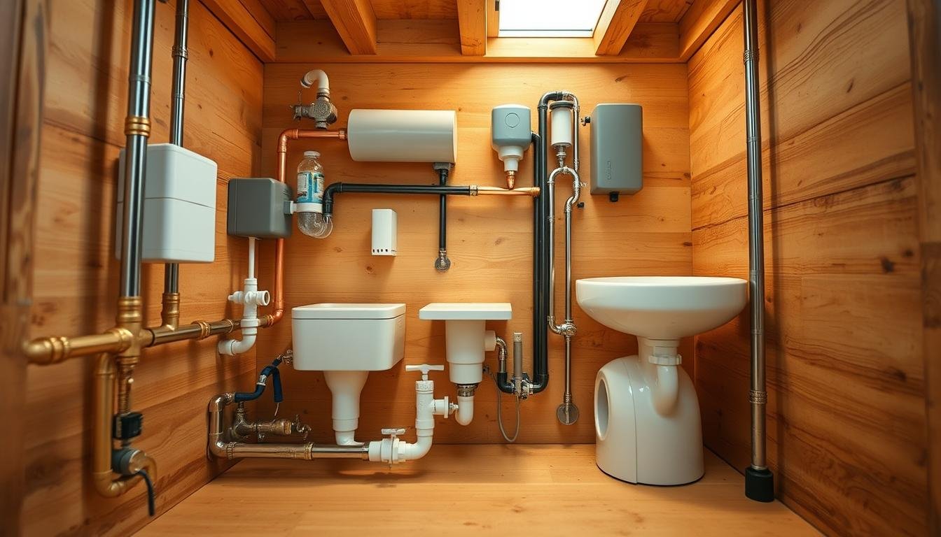 tiny house plumbing layout